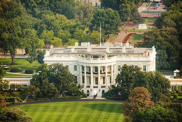 an image of a White House South Lawn