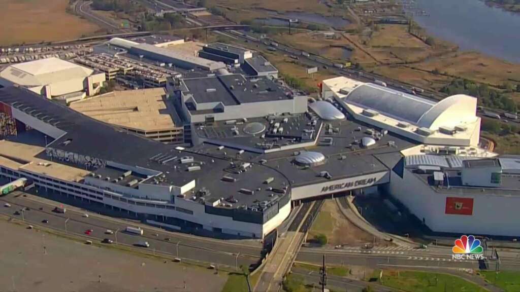 American dream mall drone view