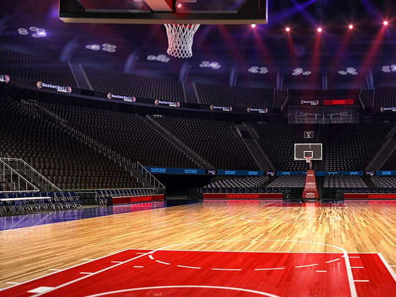 an image of basketball court