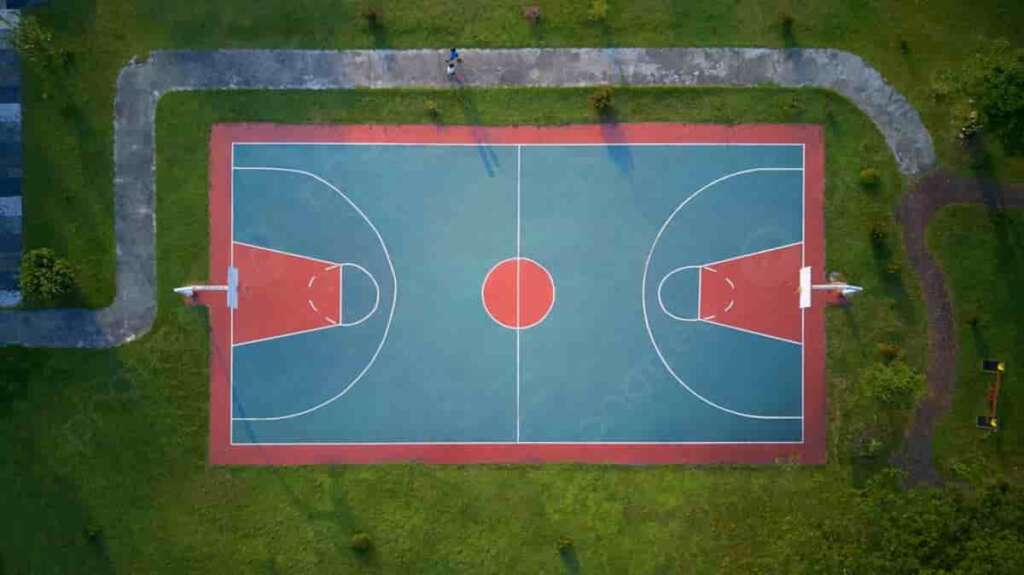 200 acres = 1850 basketball court