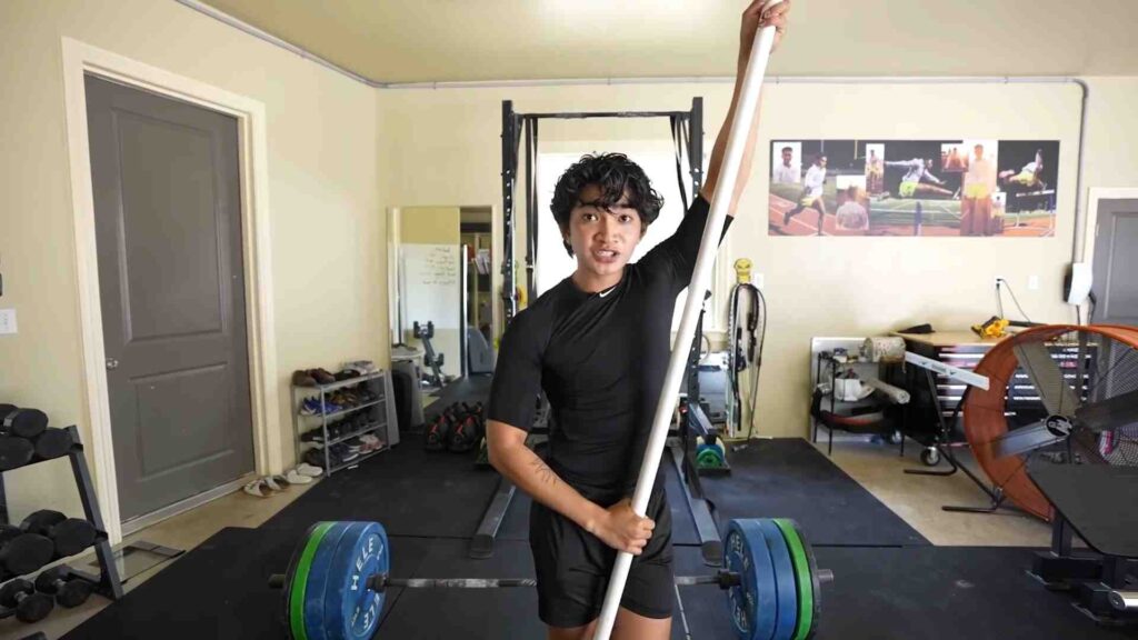 Bretman rock in his home gym