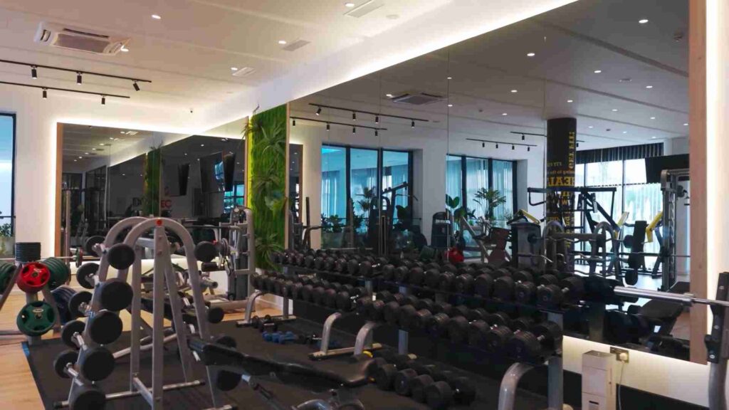 Coco gauff house gym