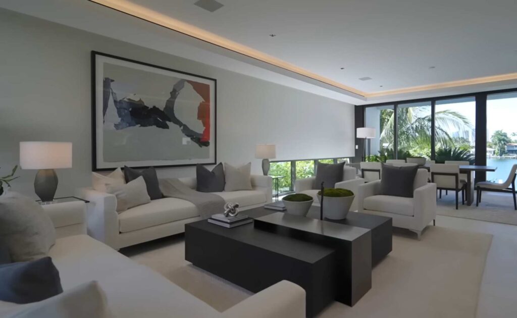 Coco gauff house living area