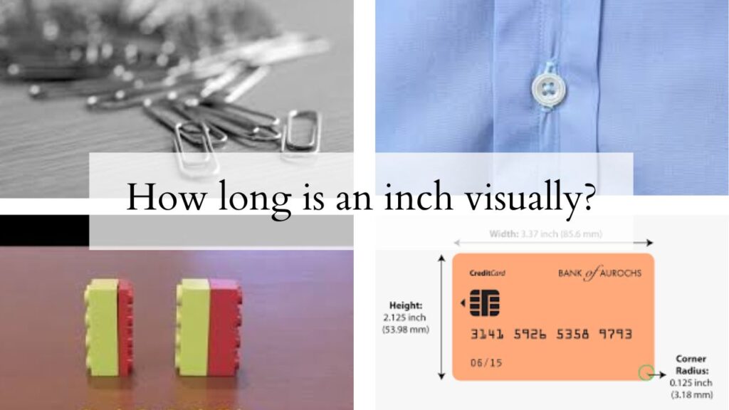how long is an inch visually