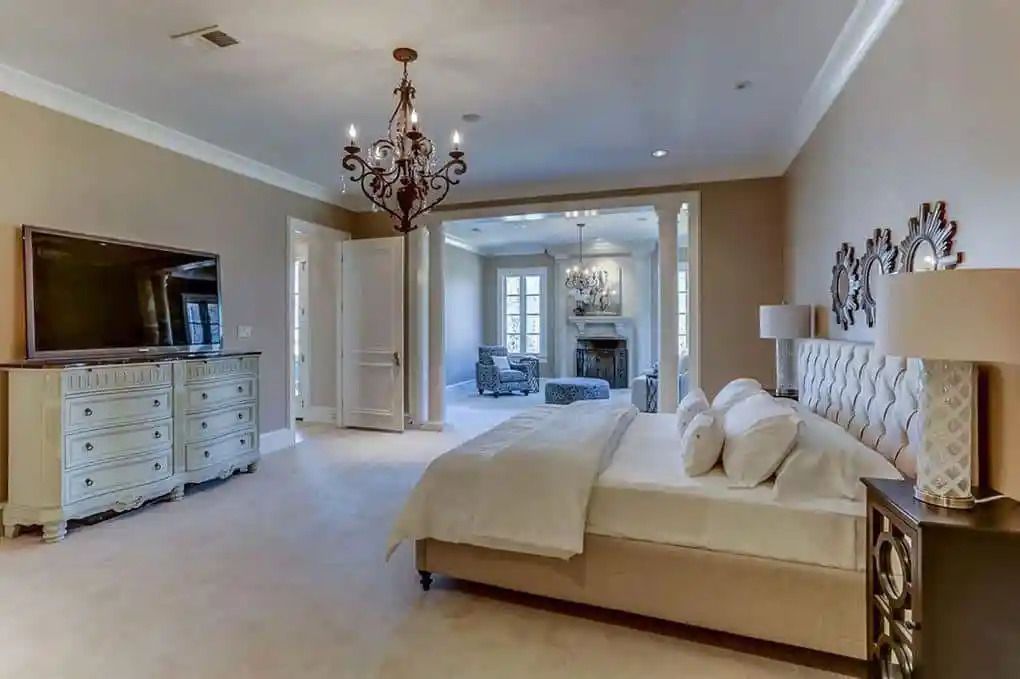 Ja Morants house master bedroom