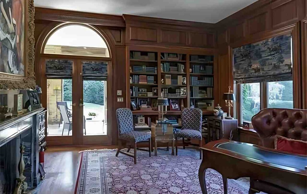 Jeanine pirro house library