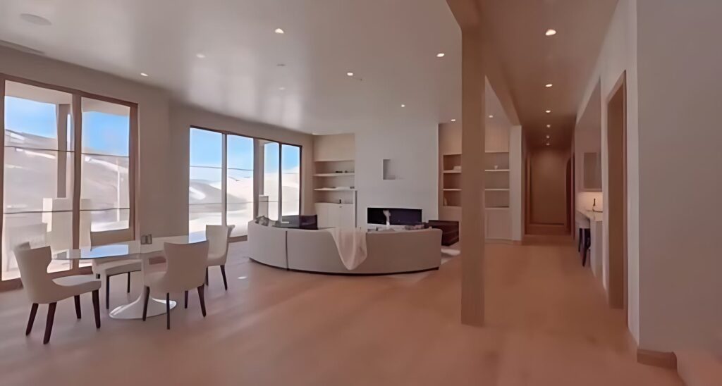 Living room of joe burrow house