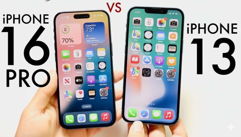 Length of iPhone 16 pro or iPhone 13