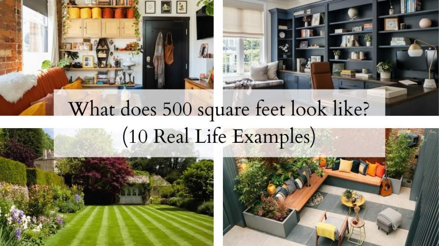 What does 500 square feet look like