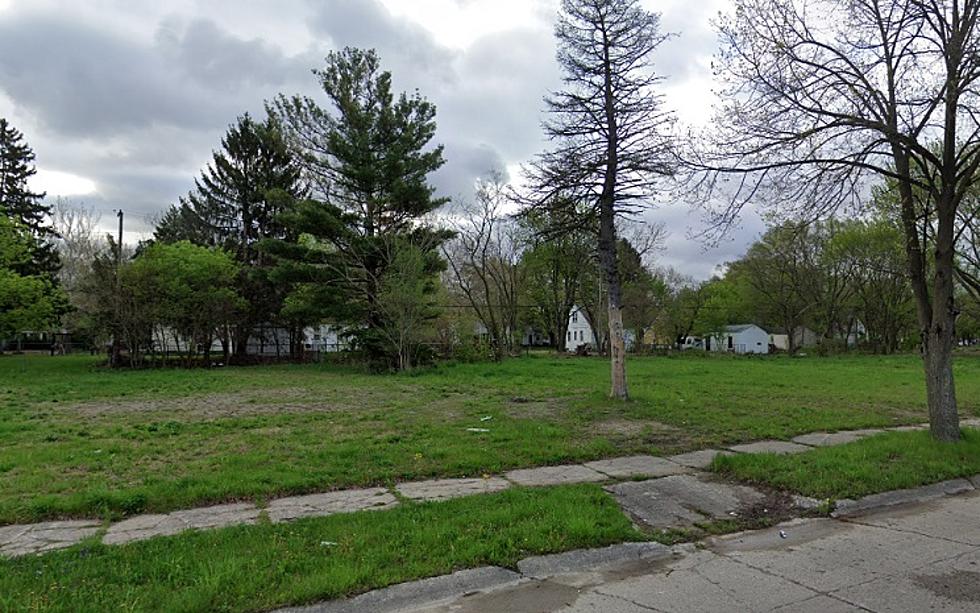 Eminem childhood home area after the fire incident and demolition
