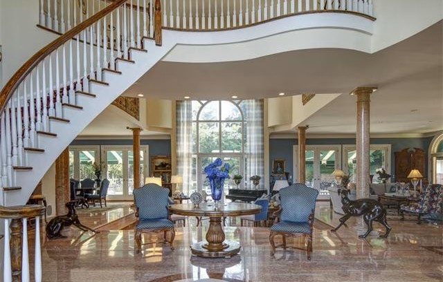 Jeanine pirro house entryway