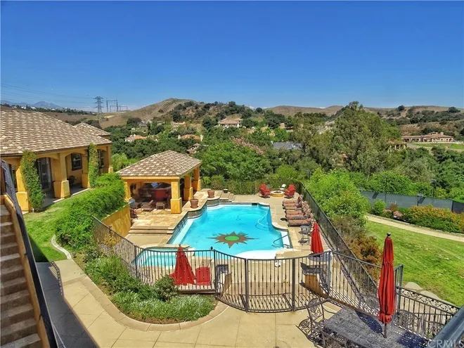 Lavar Ball's Pool Area