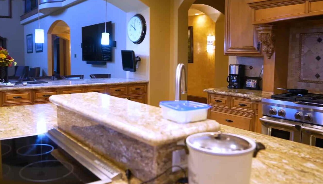 Lavar Ball's kitchen