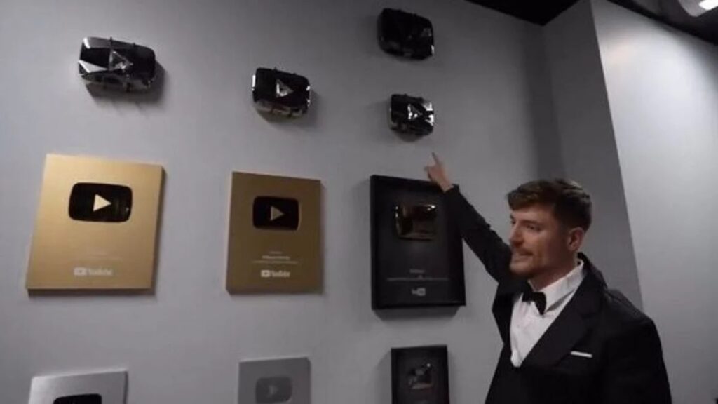 mr beast and his youtube awards