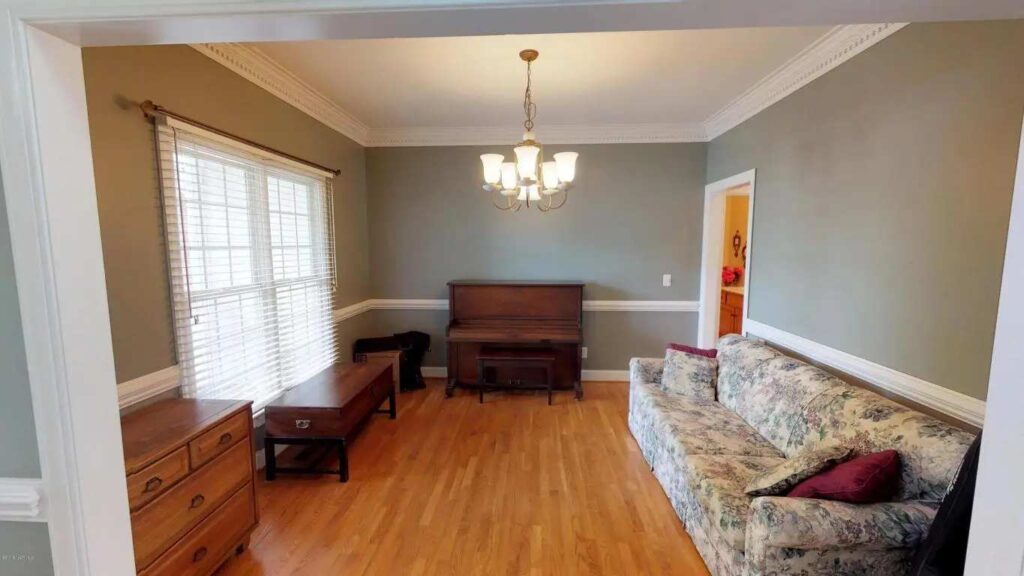 Living room of mr beast house