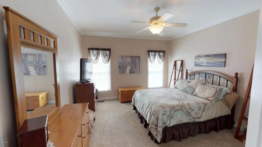 Bedroom of mr beast house 