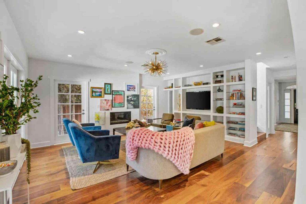 Nightmare on Elm Street house living room