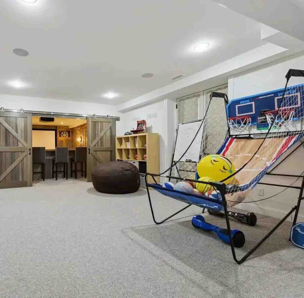 saquon berkling house enetertainment area