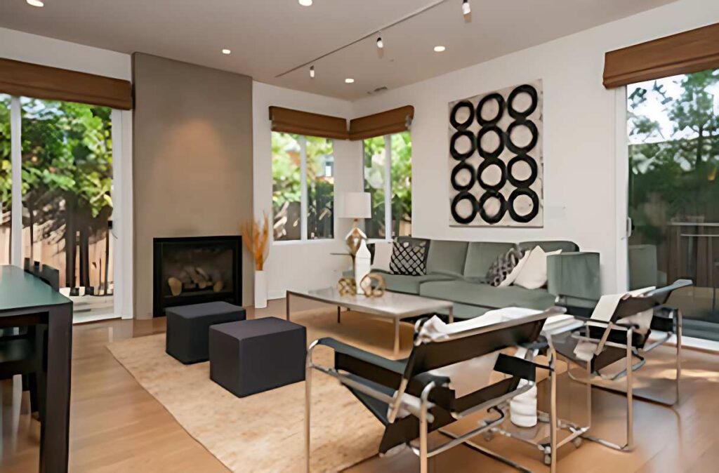 Tim cook house living room