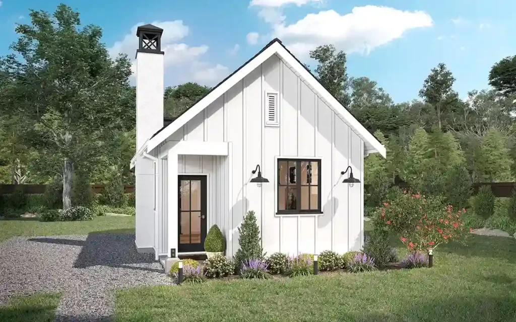 400 sq small house