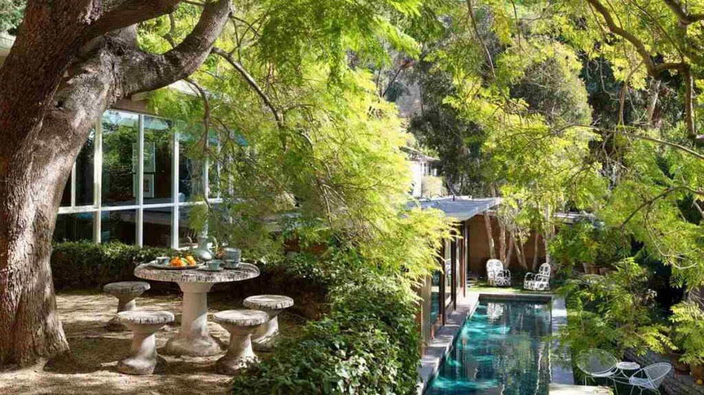 Dakota Johnson house outdoor amenities