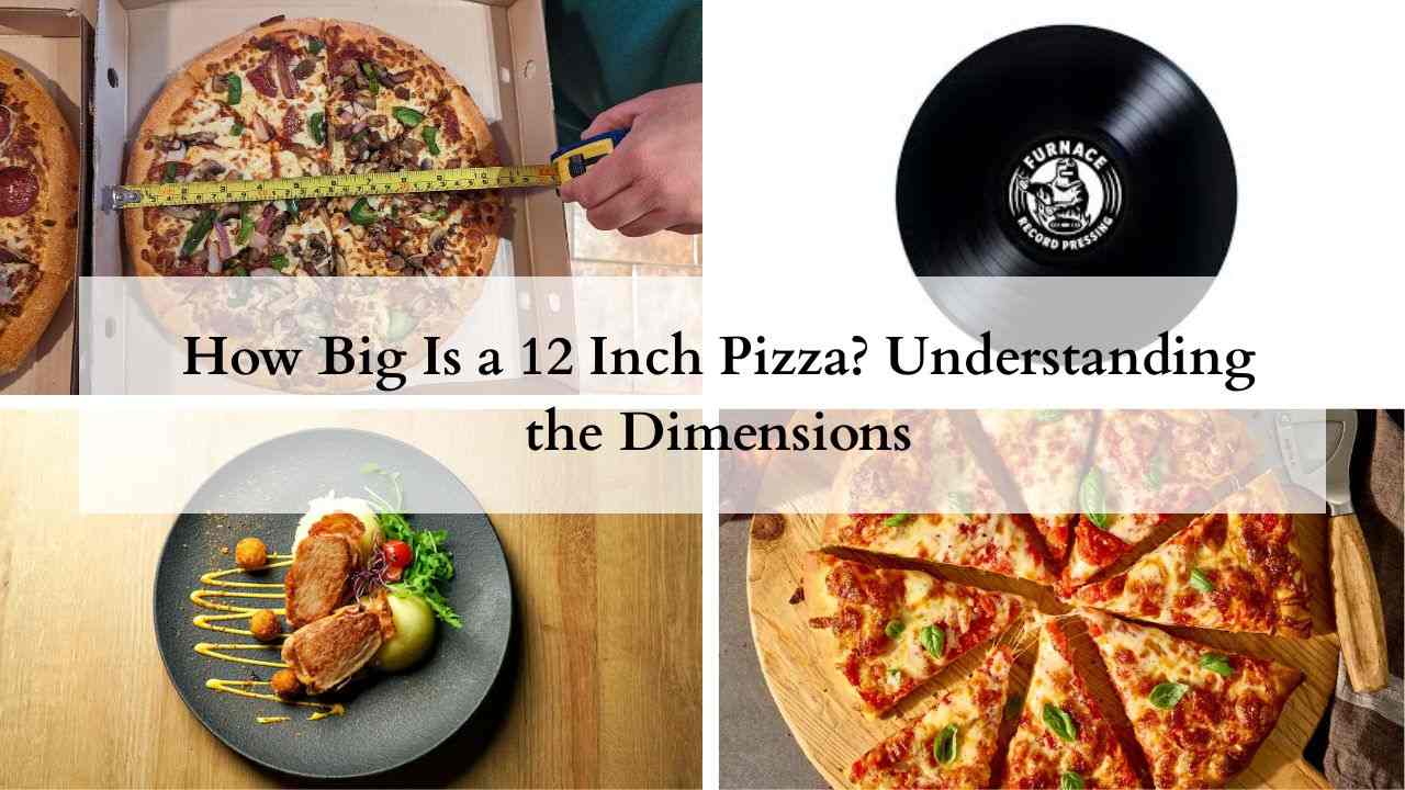 Dimensions Pizza How Big Is a 12 Inch Pizza? The Complete Size Guide - House & Acres