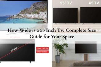 How Wide is a 55 Inch Tv featured image