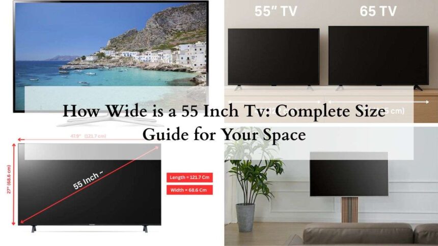 How Wide is a 55 Inch Tv featured image