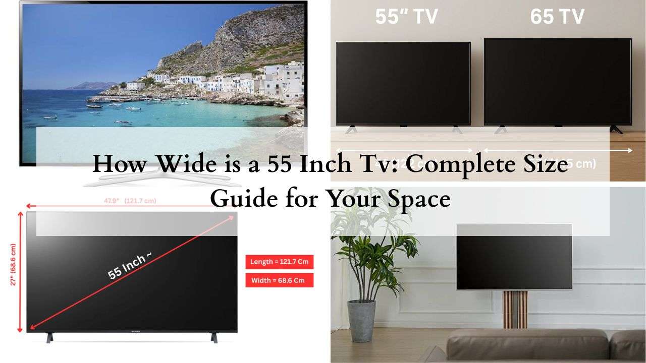 How Wide is a 55 Inch Tv featured image