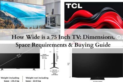 How Wide is a 75 Inch TV Dimensions, Space Requirements & Buying Guide featured image