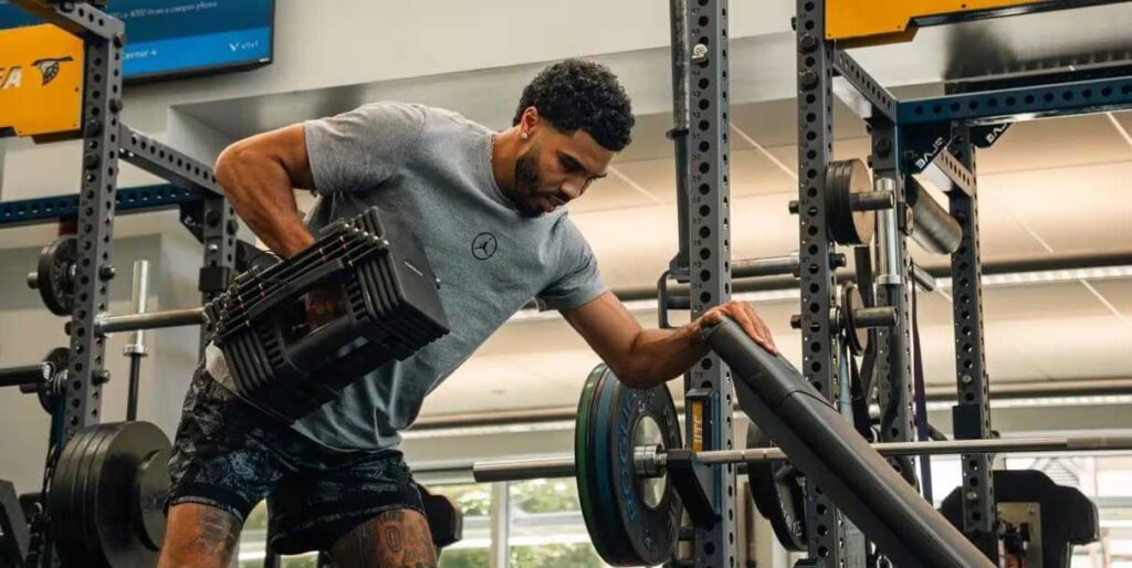 Jayson tatum in gym