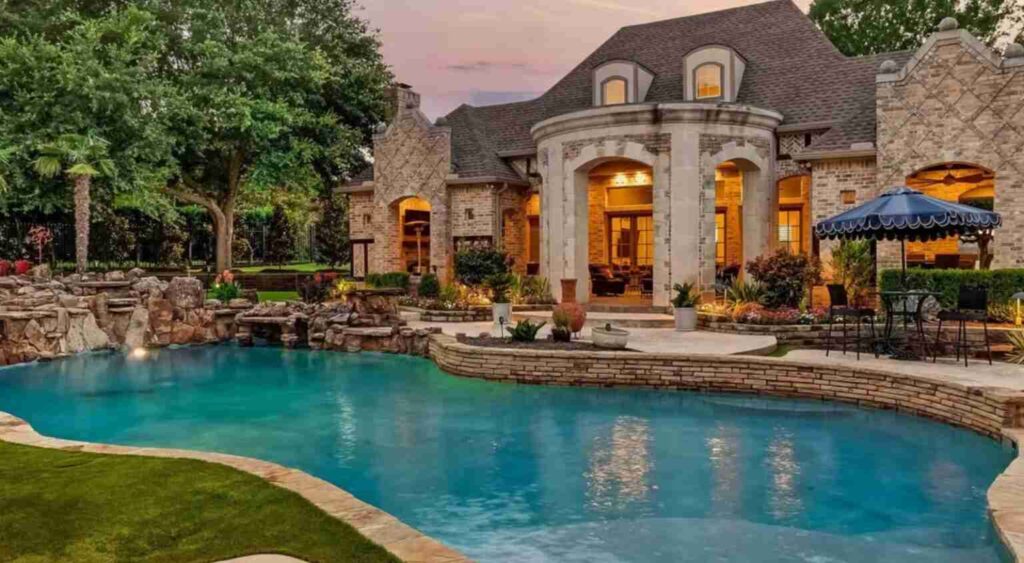 Kyrie irving house swimming pool