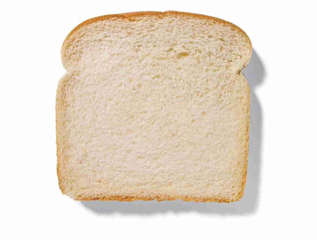 a slice of a bread