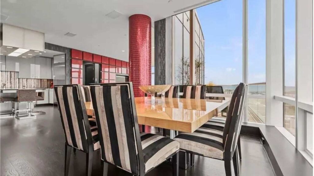 Vince mcmahon stamford house dining area