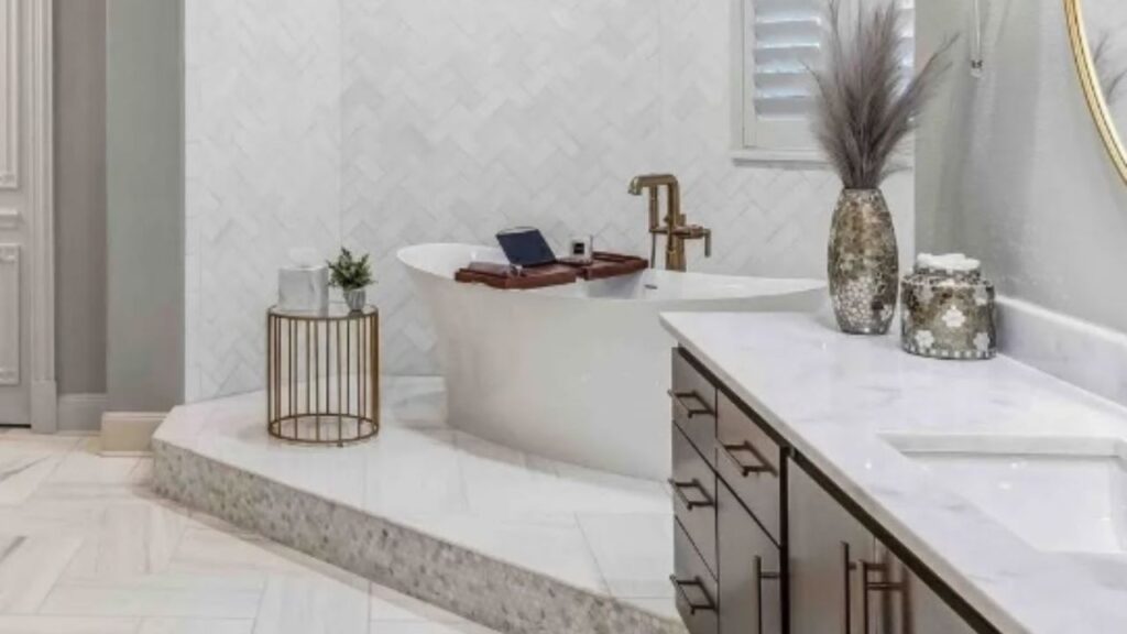 bathroom of kyrie irving house 