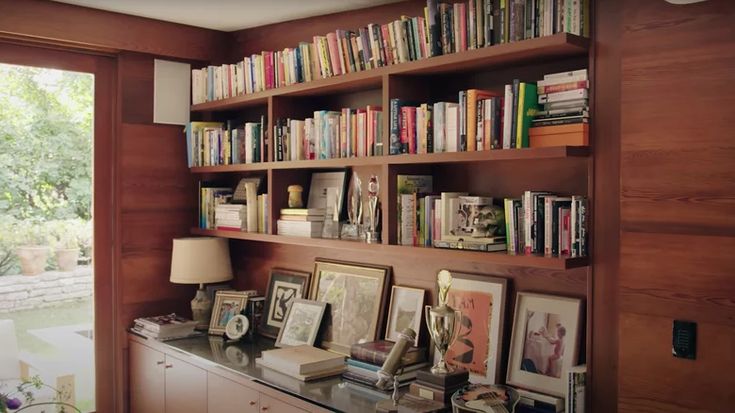 dakota johnson house library