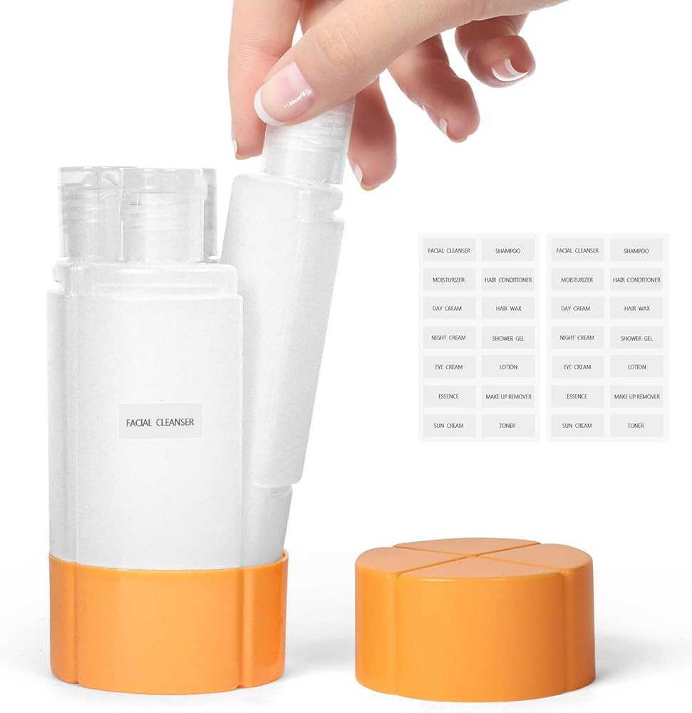 travel size lotion bottle