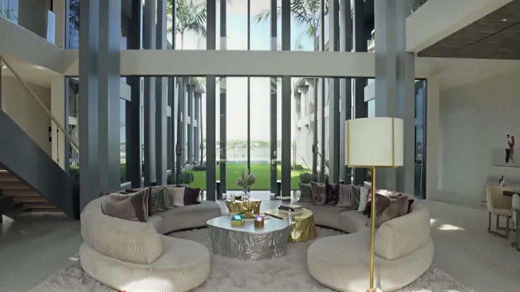 Brooks koepka house living room