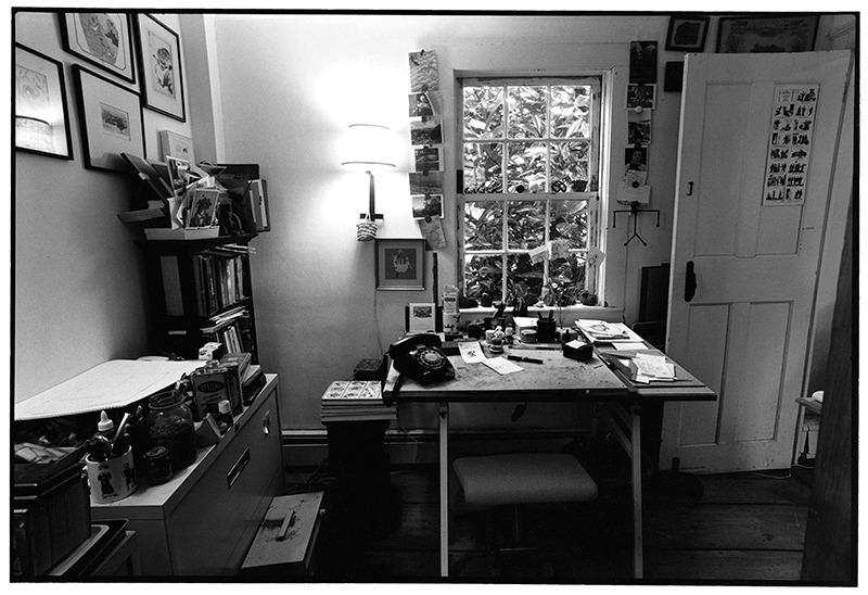 Edward gorey house desk